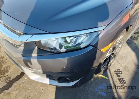 2016 Honda Civic Ex-T from USA, damaged, VIN 19XFC1F36GE208894